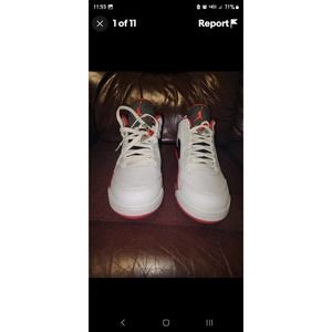 Air Jordan 5 Retro Low 'Fire Red' 819171-101